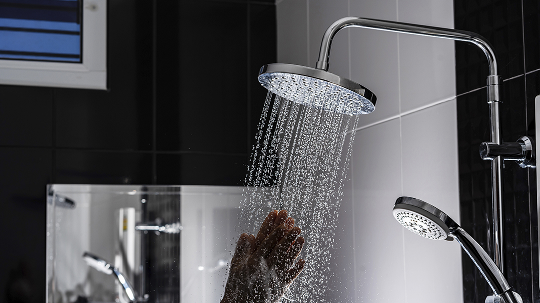 La temperatura permite el ahorro en el agua de la ducha